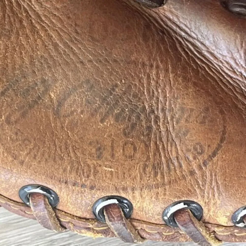 Vintage 1950s All-Star Jackie Brandt JC Higgins 1637 Rare Baseball‎ Glove Mitt